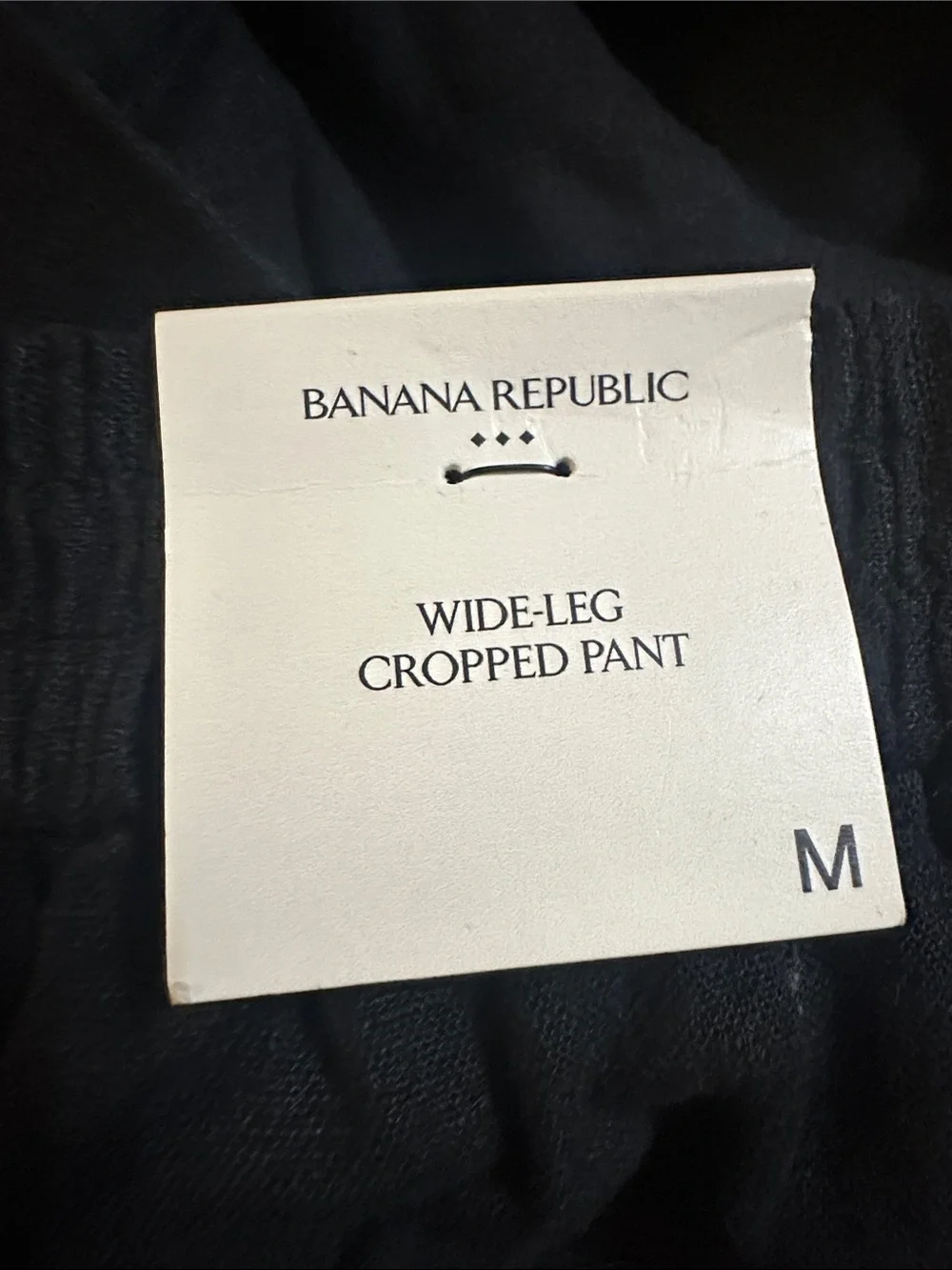 NWT! ANYDAY WIDE-LEG HIGH-RISE LINEN-BLEND CROPPED PANT 🩷  812744
